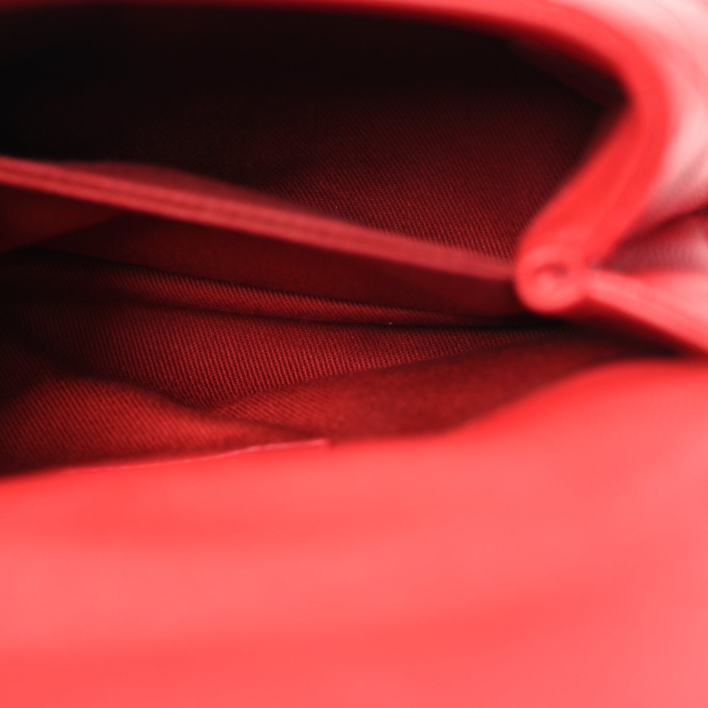 Caviar Quilted Mini Coco Handle Flap Red