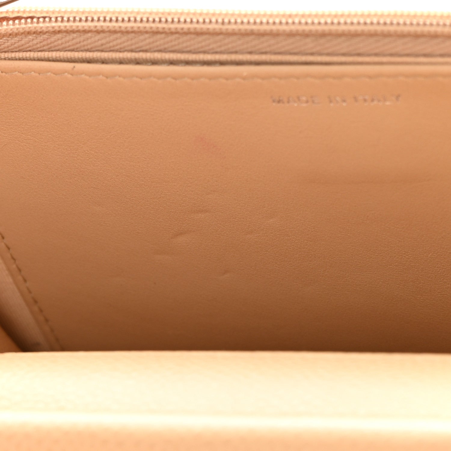Chanel Caviar Quilted Wallet On Chain WOC Beige 12 of 15