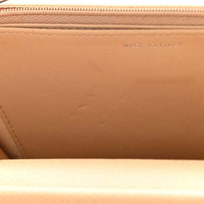 Chanel Caviar Quilted Wallet On Chain WOC Beige 12 of 15