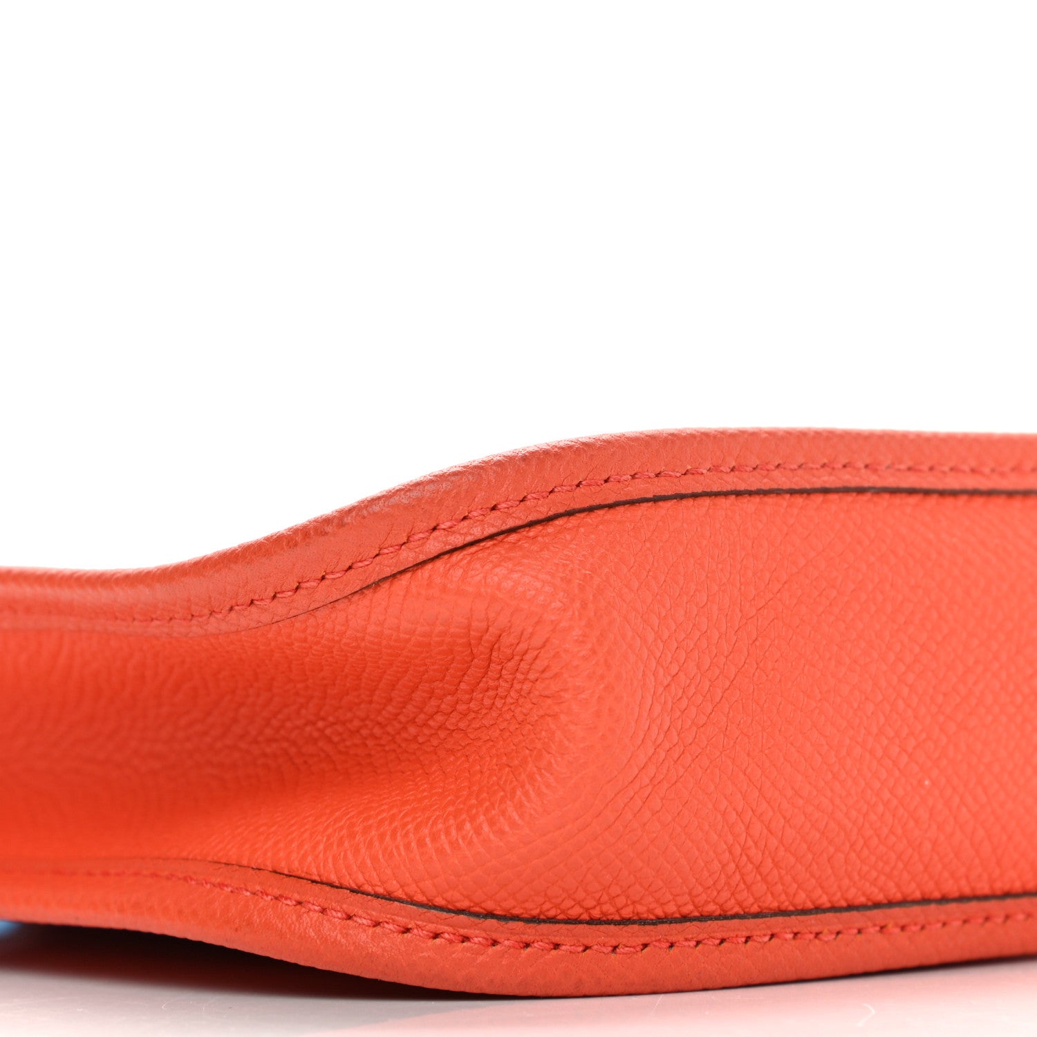 Hermes Epsom Amazone Evelyne TPM Orange Poppy Bleu Zanzibar 11 of 13