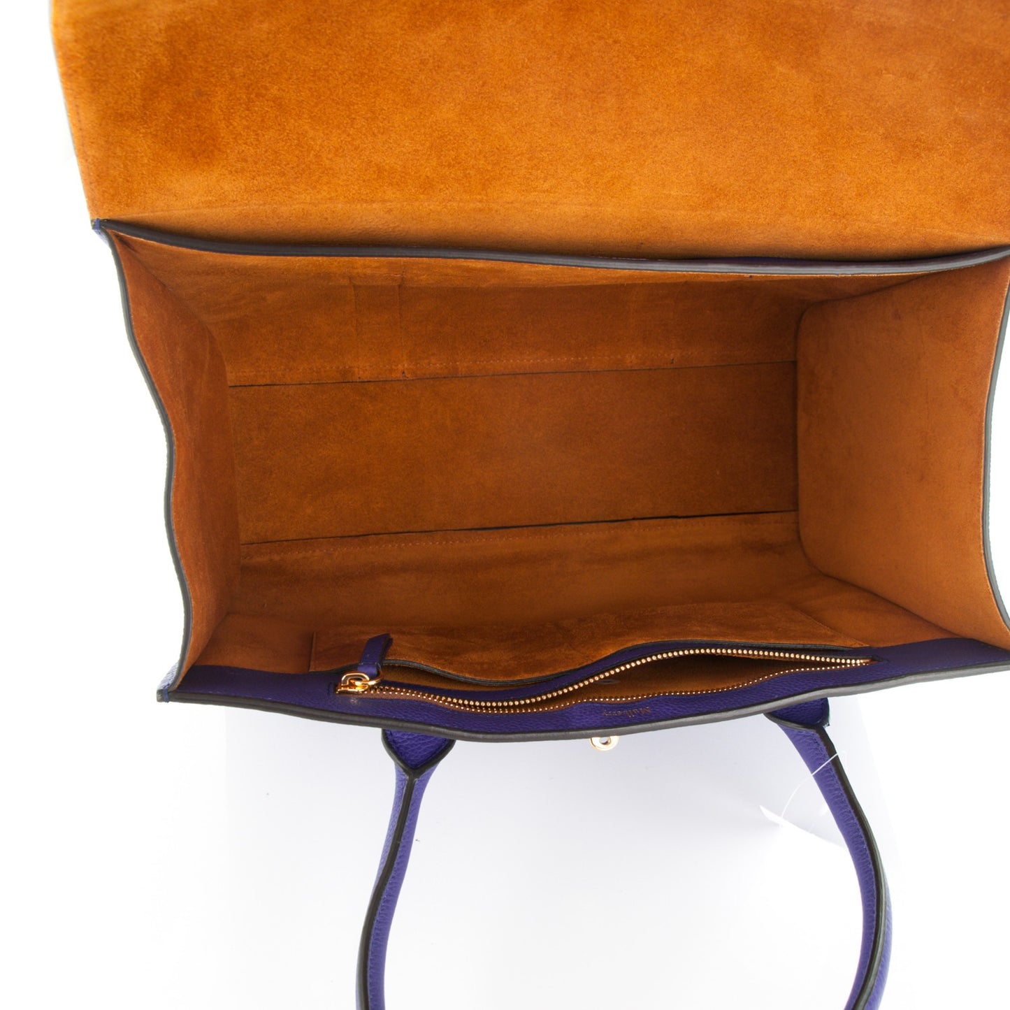 Natural Grain Calfskin New Bayswater Indigo
