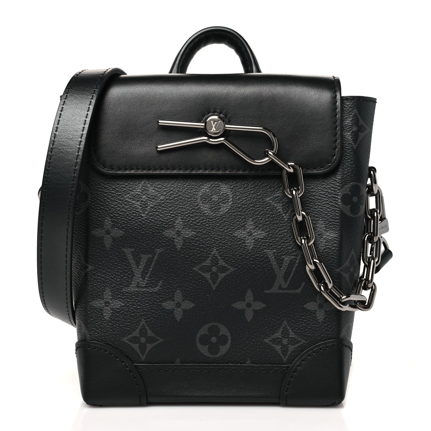 Louis Vuitton Monogram Eclipse Nano Steamer 1 of 9