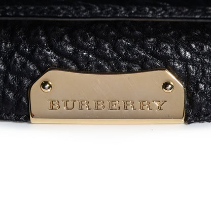 Burberry Signature Grain Medium Lindburn Hobo Black 10 of 10