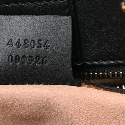 Gucci Calfskin Matelasse Small GG Marmont Tote Black 6 of 9
