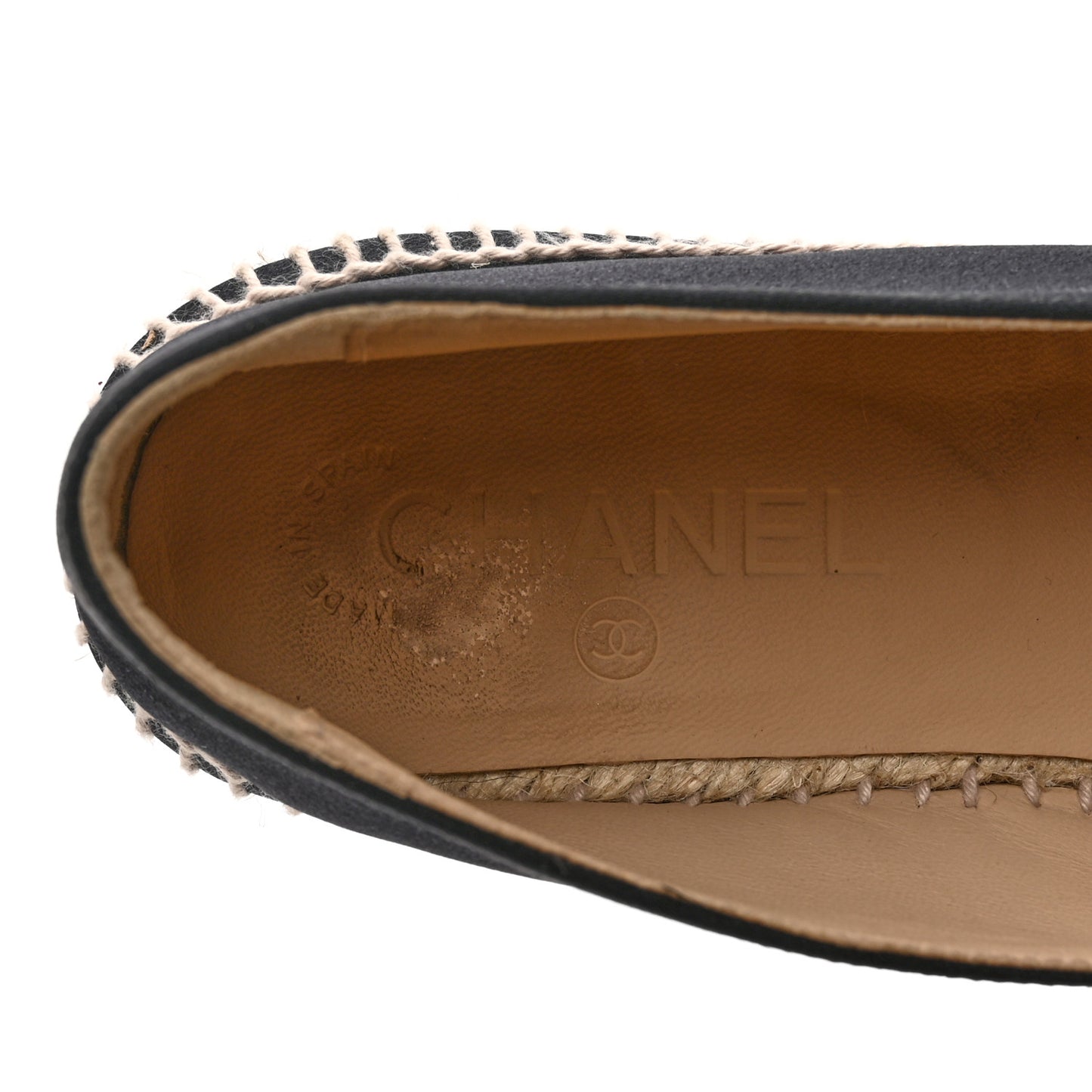 Satin Grosgrain Espadrilles 39 Black