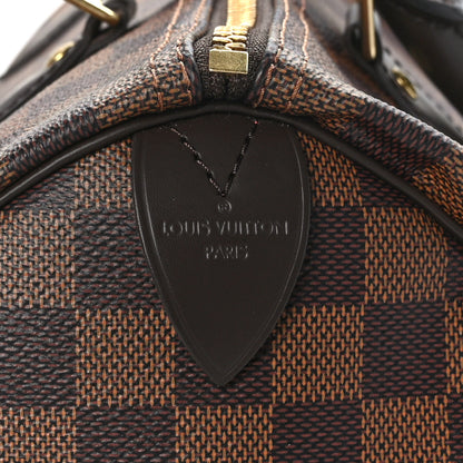 Louis Vuitton Damier Ebene Speedy 30 6 of 12