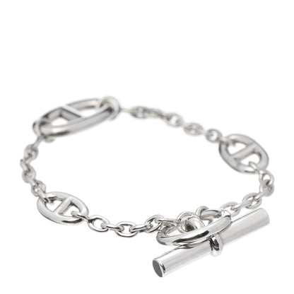 Hermes Sterling Silver Farandole Bracelet LG 3 of 4