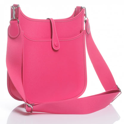 Hermes Epsom Evelyne III PM Rose Tyrien 3 of 8