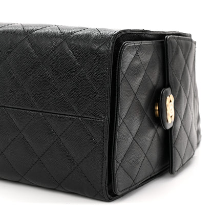 Chanel Caviar Quilted Medium Chanel 25 Handbag Black 11 of 11
