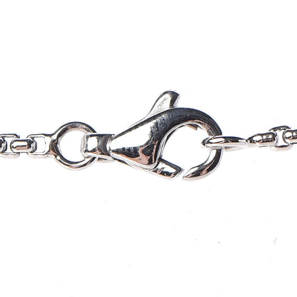 David Yurman Sterling Silver Diamond Pave 7mm Petite Albion Pendant Necklace 5 of 6