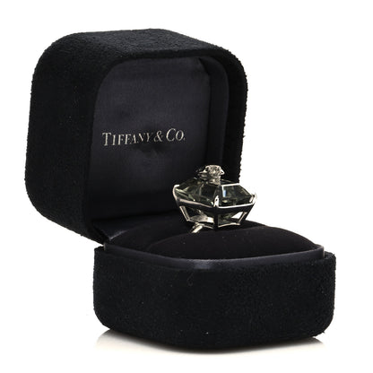 Tiffany Sterling Silver 18K Rose Gold Prasiolite Return to Tiffany Love Bugs Ladybug Ring 52 6 6 of 6