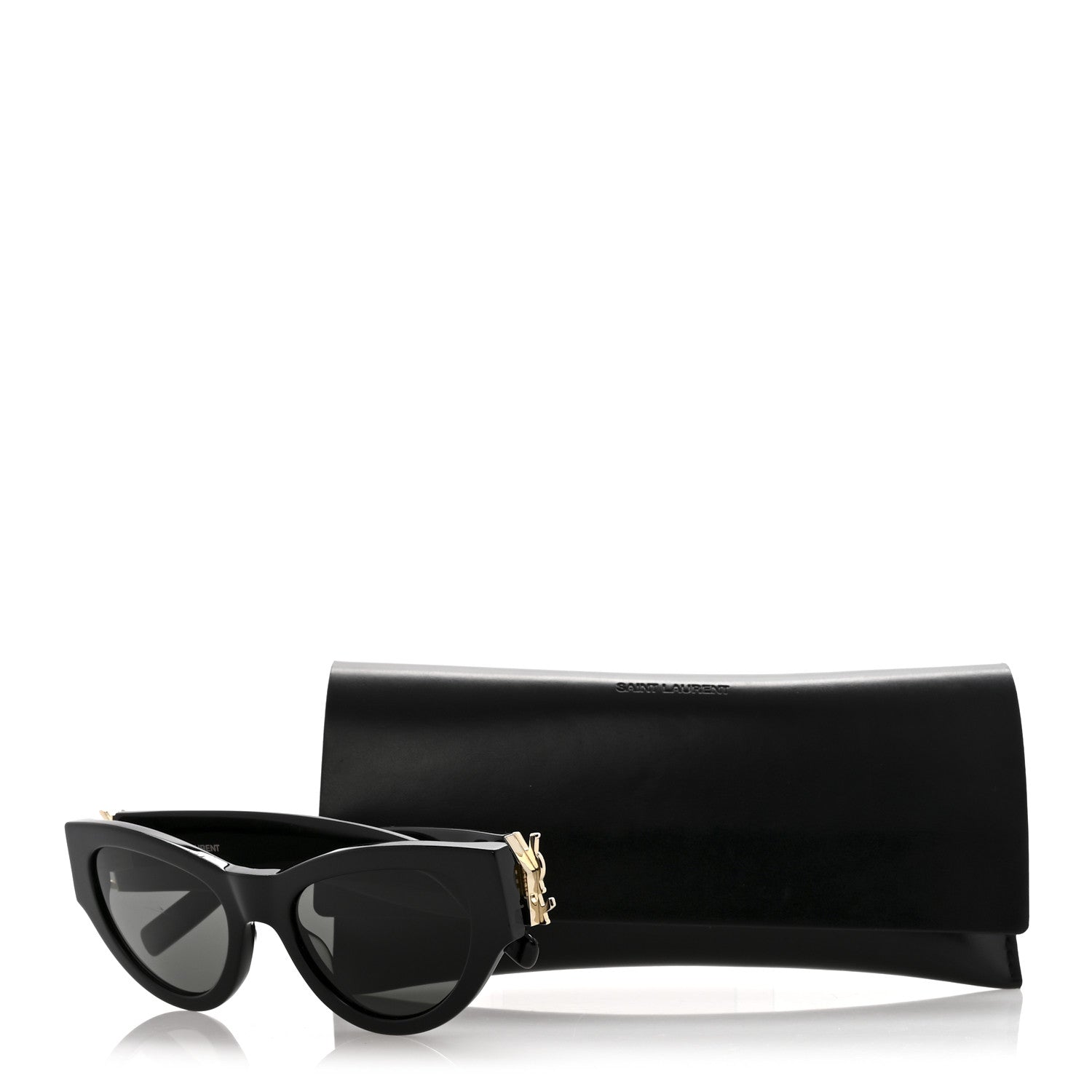 Saint Laurent Acetate Sunglasses SL M94 Black 9 of 9