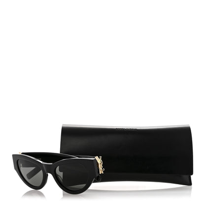 Saint Laurent Acetate Sunglasses SL M94 Black 9 of 9