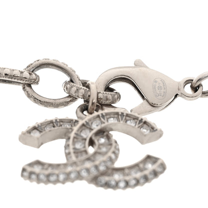 Chanel Graduated Pearl Crystal CC Bracelet Gold 4 of 6