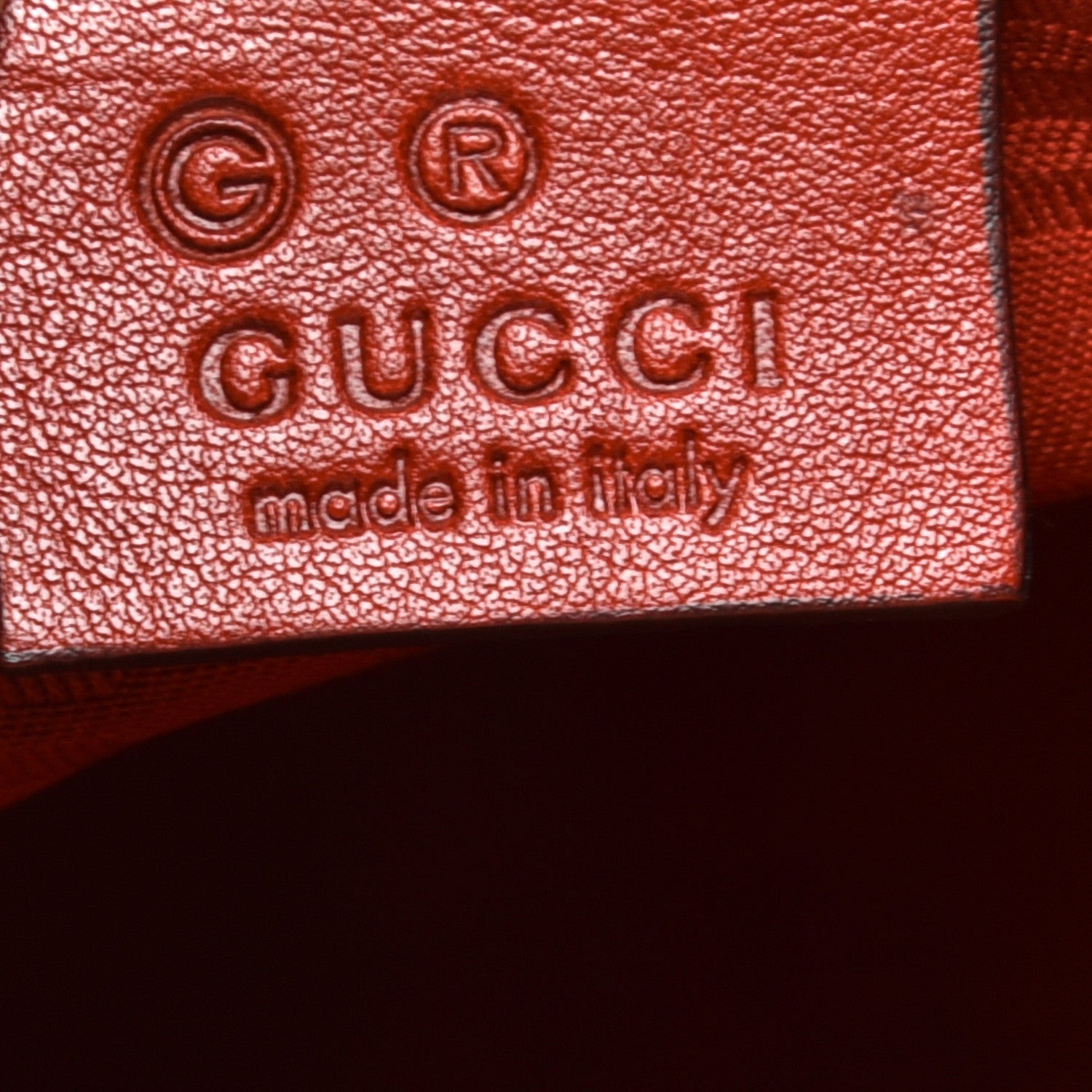 Gucci GG Plus Monogram Small Jolicoeur Tattoo Heart Tote Off White Red 6 of 10