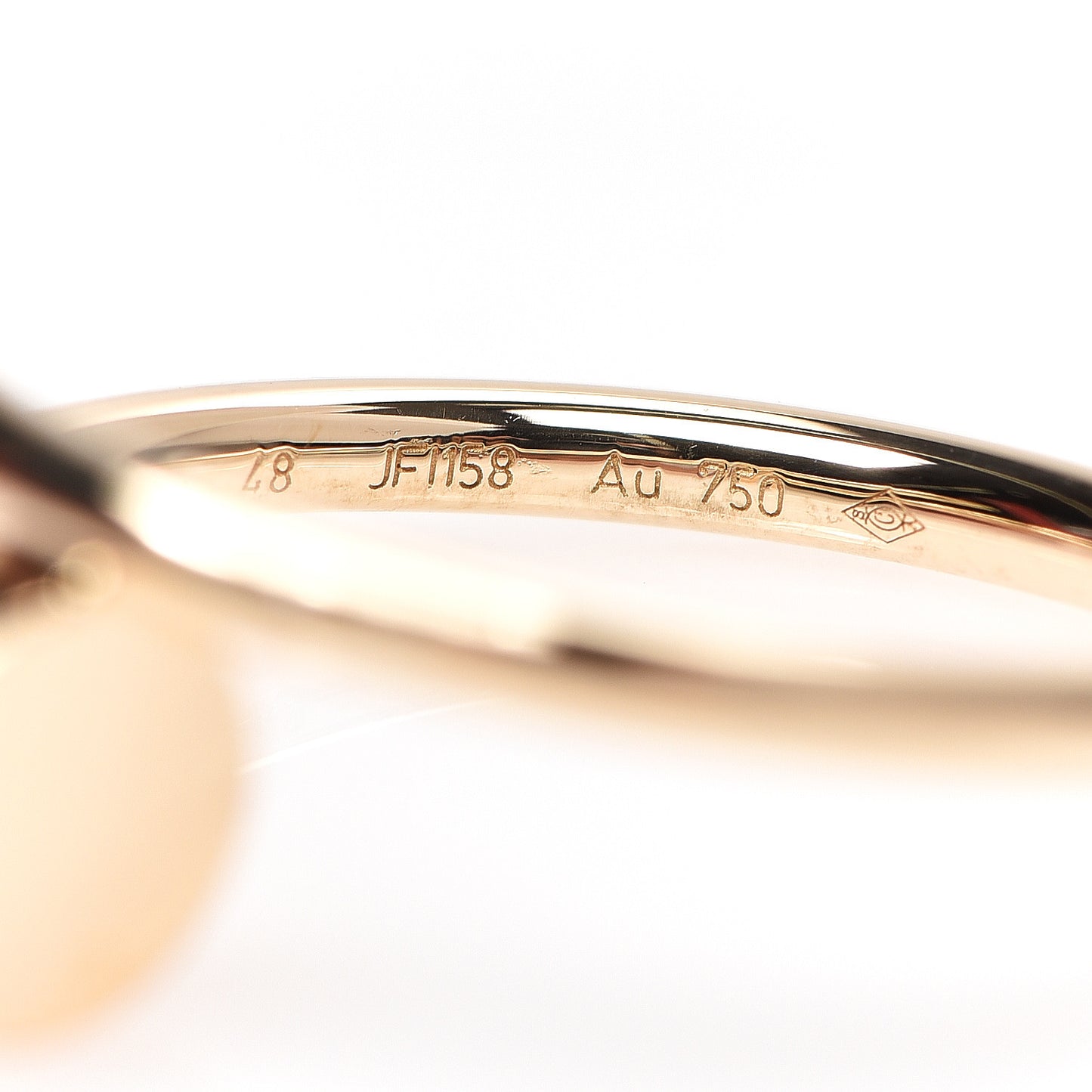 18K Yellow Gold Small Juste Un Clou Ring 48 4.5