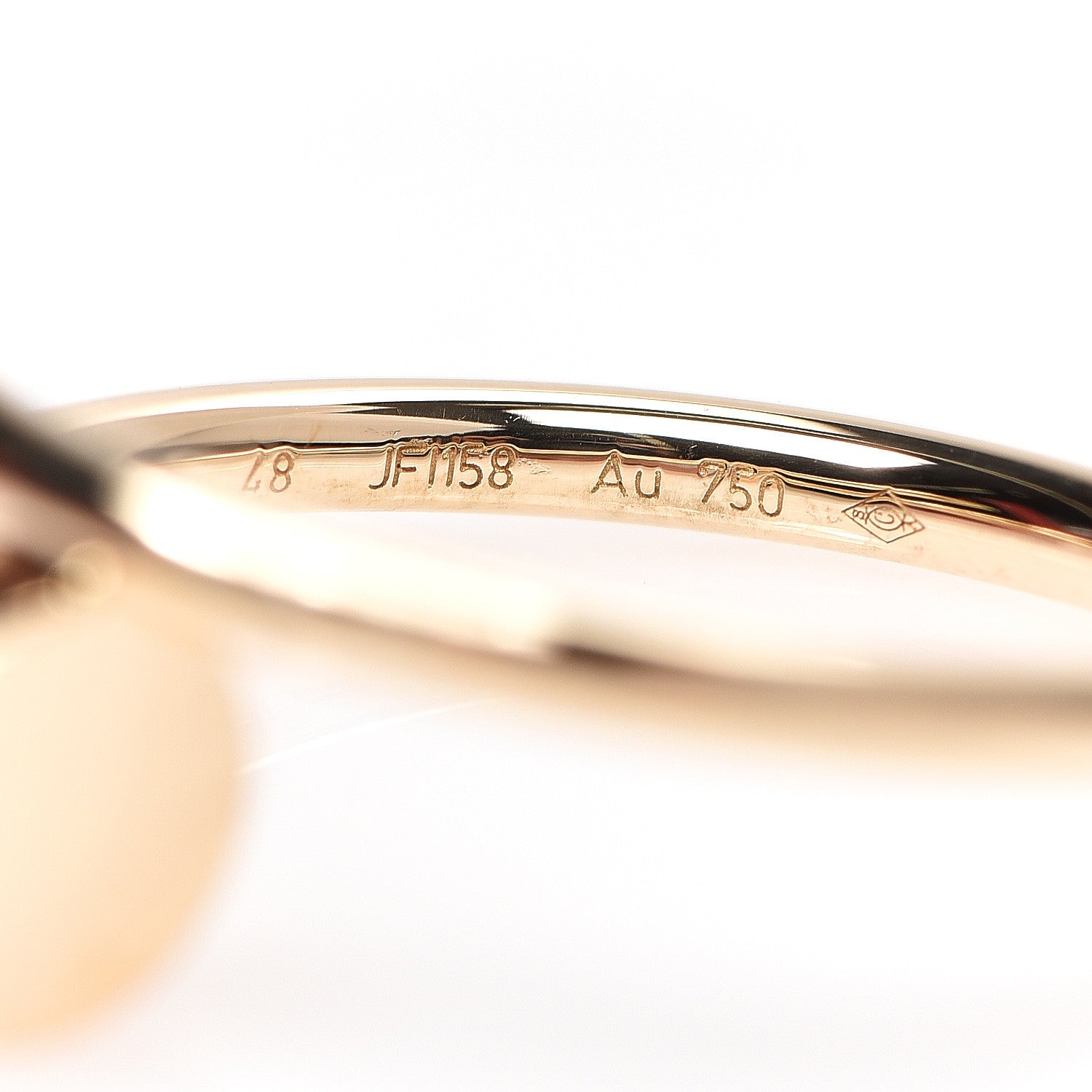 Cartier 18K Yellow Gold Small Juste Un Clou Ring 48 4.5 3 of 4