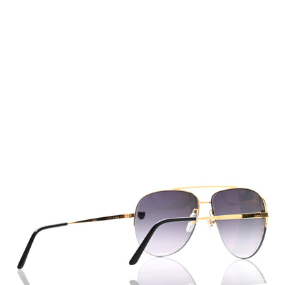 Cartier Panthere De Cartier Aviator Sunglasses Gold 4 of 11