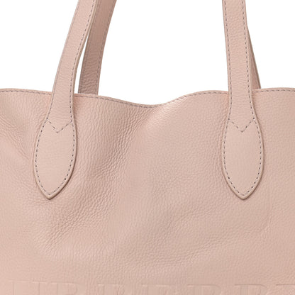 Burberry Grainy Calfskin Remington Tote Pale Ash Rose 8 of 14