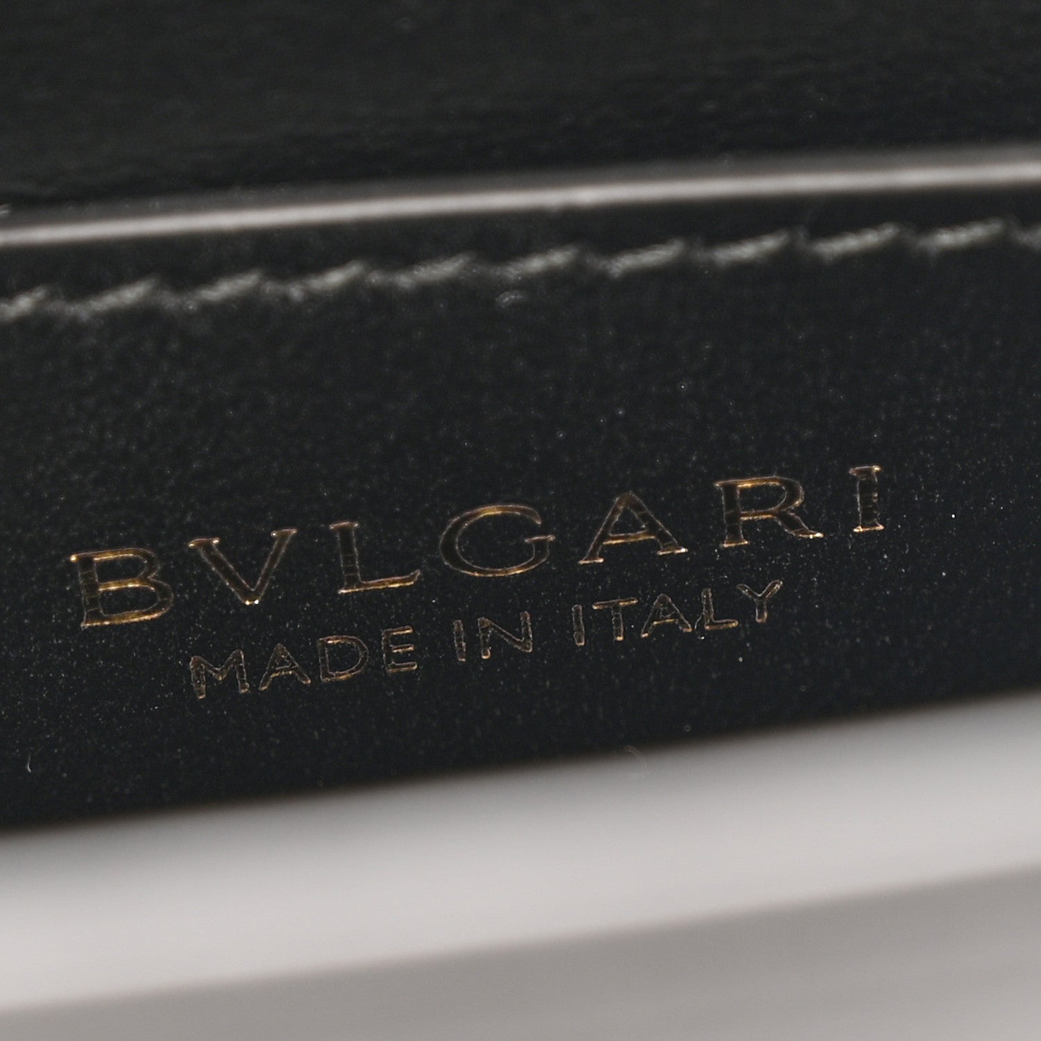 Bulgari Calfskin Mini Serpentine Tote Black 6 of 10