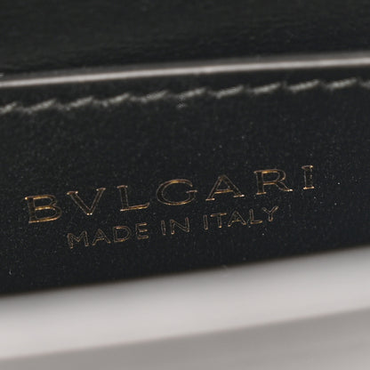 Bulgari Calfskin Mini Serpentine Tote Black 6 of 10