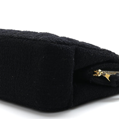 Chanel Jersey Quilted Shopping Tote Black 10 of 10