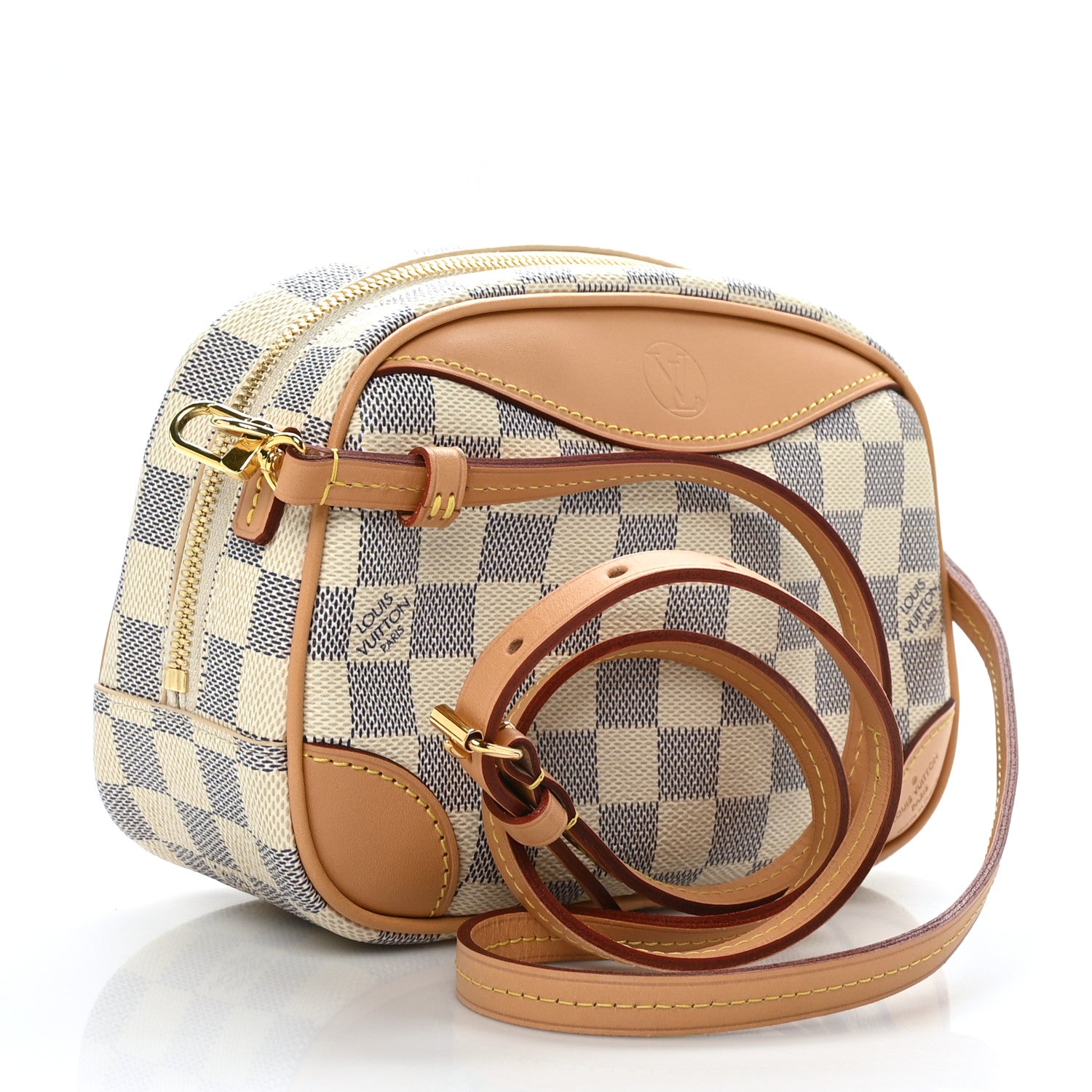 Louis Vuitton Damier Azur Mini Deauville 3 of 7