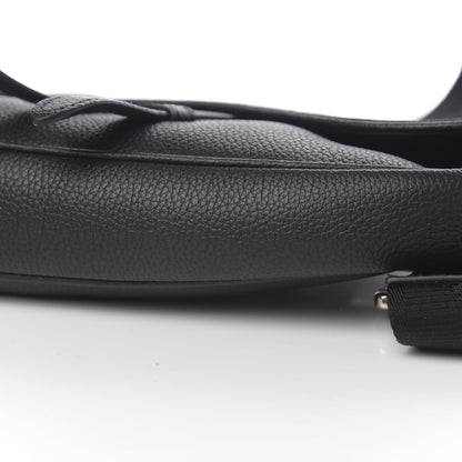 Christian Dior Calfskin Mens Saddle Bag Black 7 of 9
