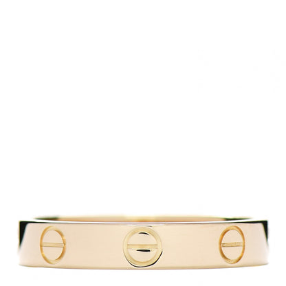 Cartier 18K Yellow Gold 3.5mm LOVE Wedding Band Ring 54 6.75 3 of 4