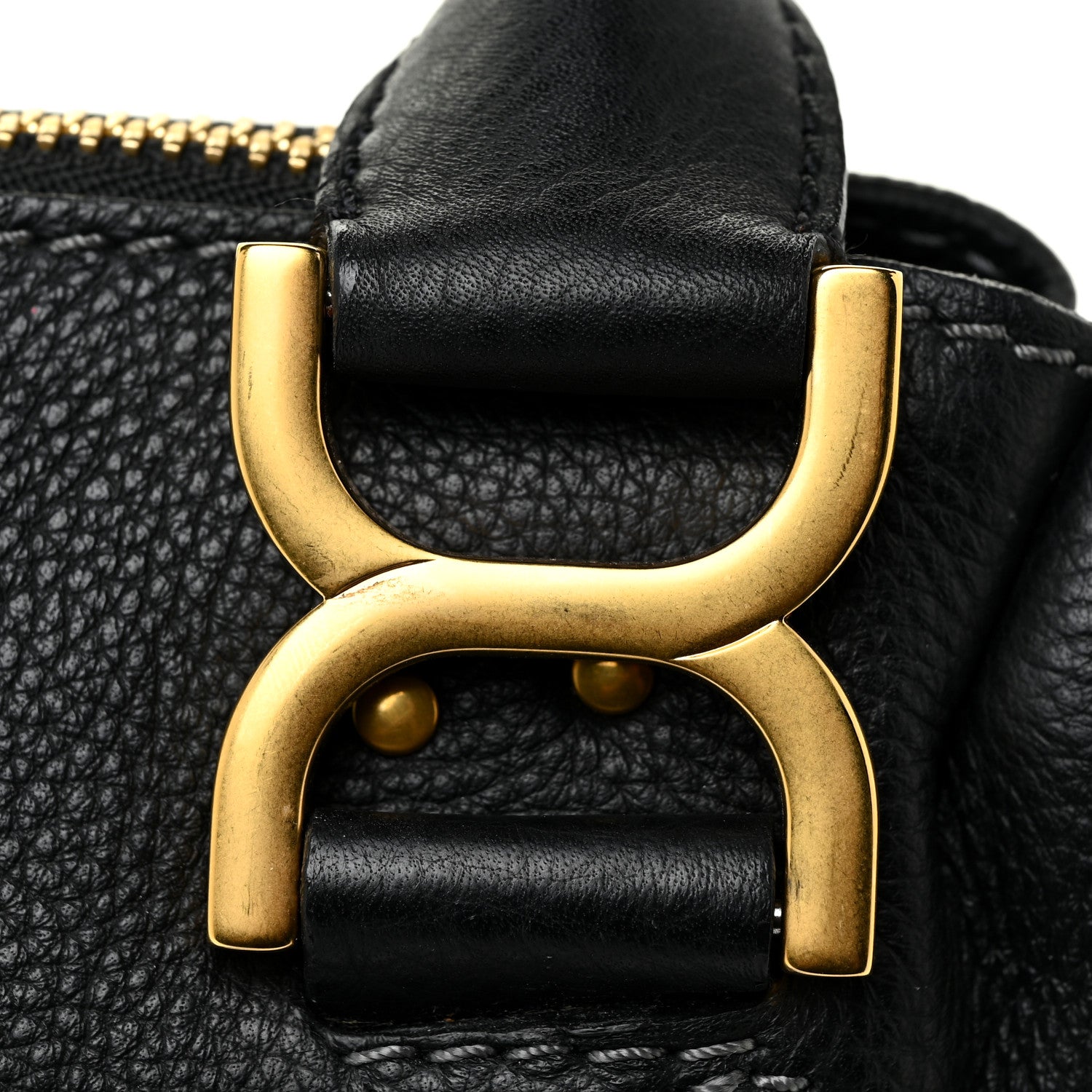 Chloe Calfskin Small Marcie Satchel Black 15 of 16