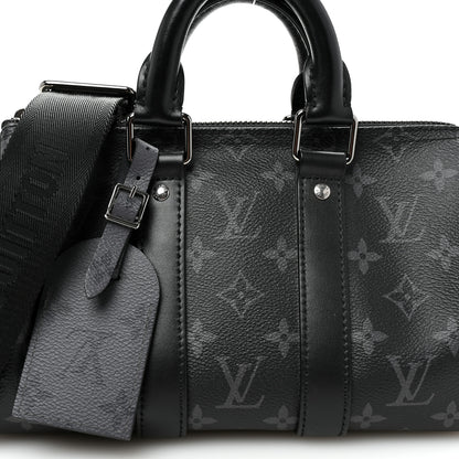 Louis Vuitton Reverse Monogram Eclipse Keepall Bandouliere 25 7 of 9
