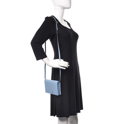 Gucci Microguccissima Crossbody Wallet Mineral Blue 2 of 9