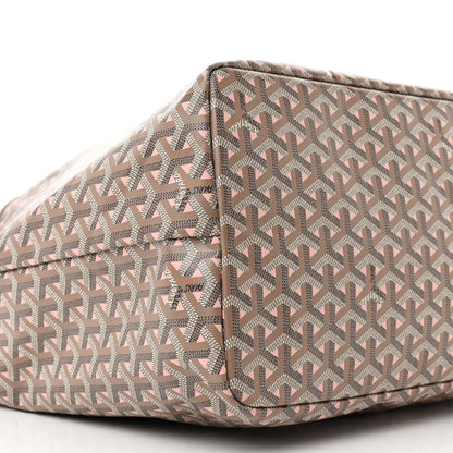 Goyard Goyardine Saint Louis Claire Voie GM Grege Powder Pink 10 of 11