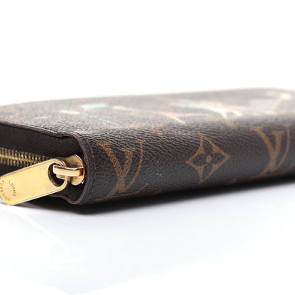 Louis Vuitton Monogram Illustre Zippy Wallet Rose 6 of 24