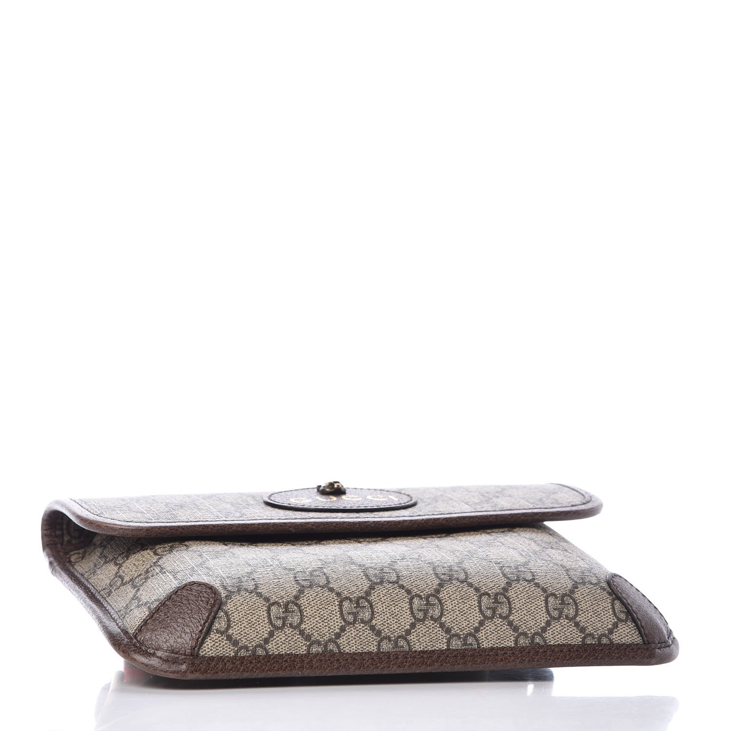 Gucci GG Supreme Monogram Neo Vintage Web Belt Bag Brown 4 of 12