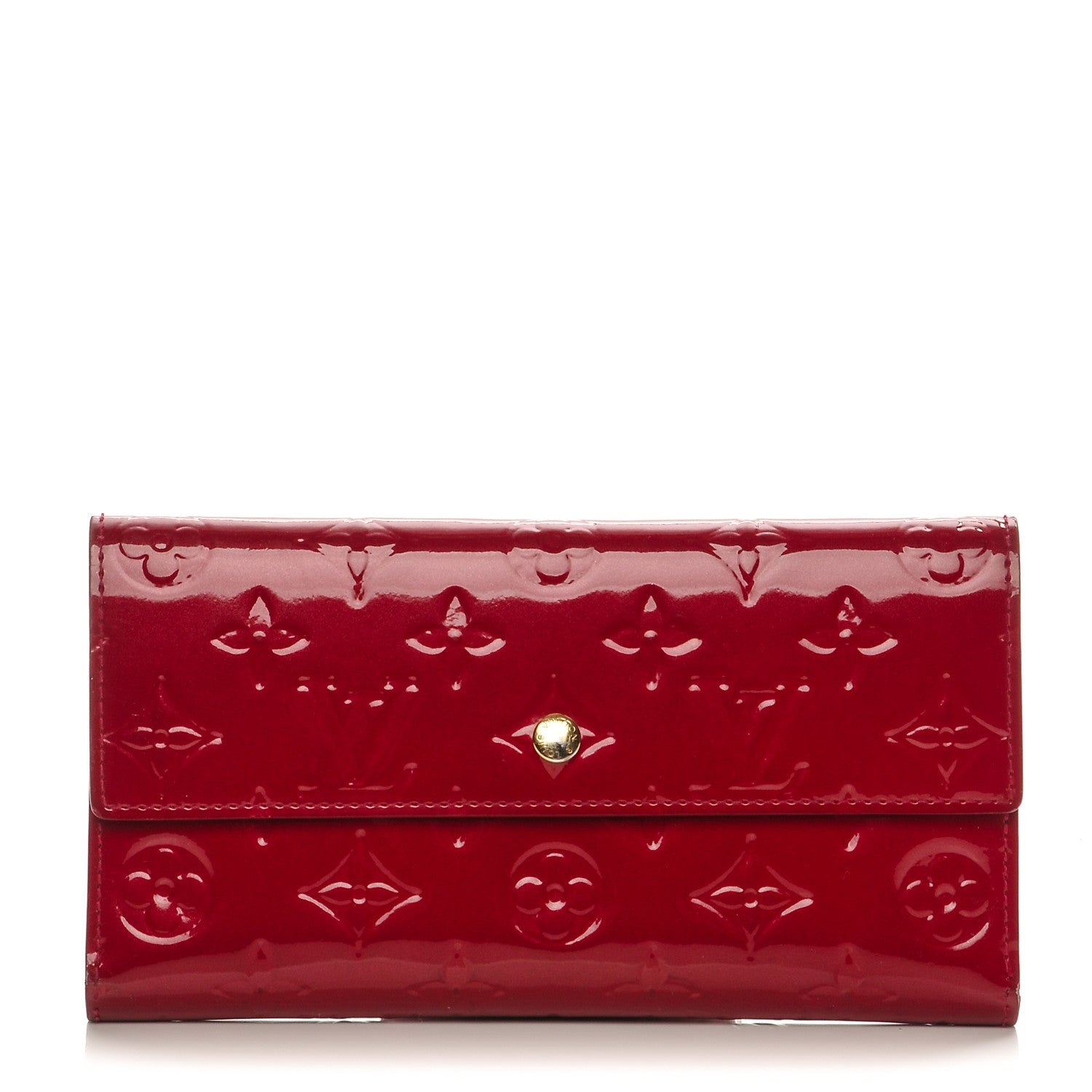Louis Vuitton Vernis Porte Tresor International Wallet Pomme D'Amour 1 of 8