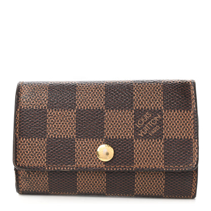 Louis Vuitton Damier Ebene Multicles 6 Key Holder 1 of 12