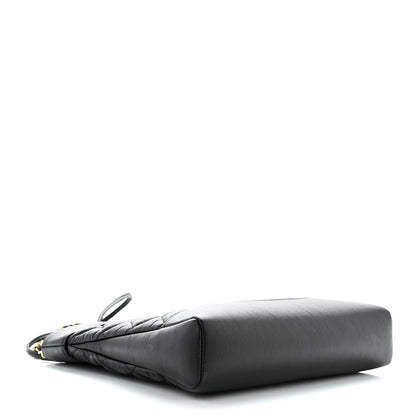 Chanel Aged Calfskin Quilted Mini 31 Shopping Bag Black 4 of 11