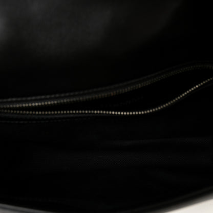 Gucci Calfskin Matelasse Monochrome Small GG Marmont Shoulder Bag Black 5 of 10