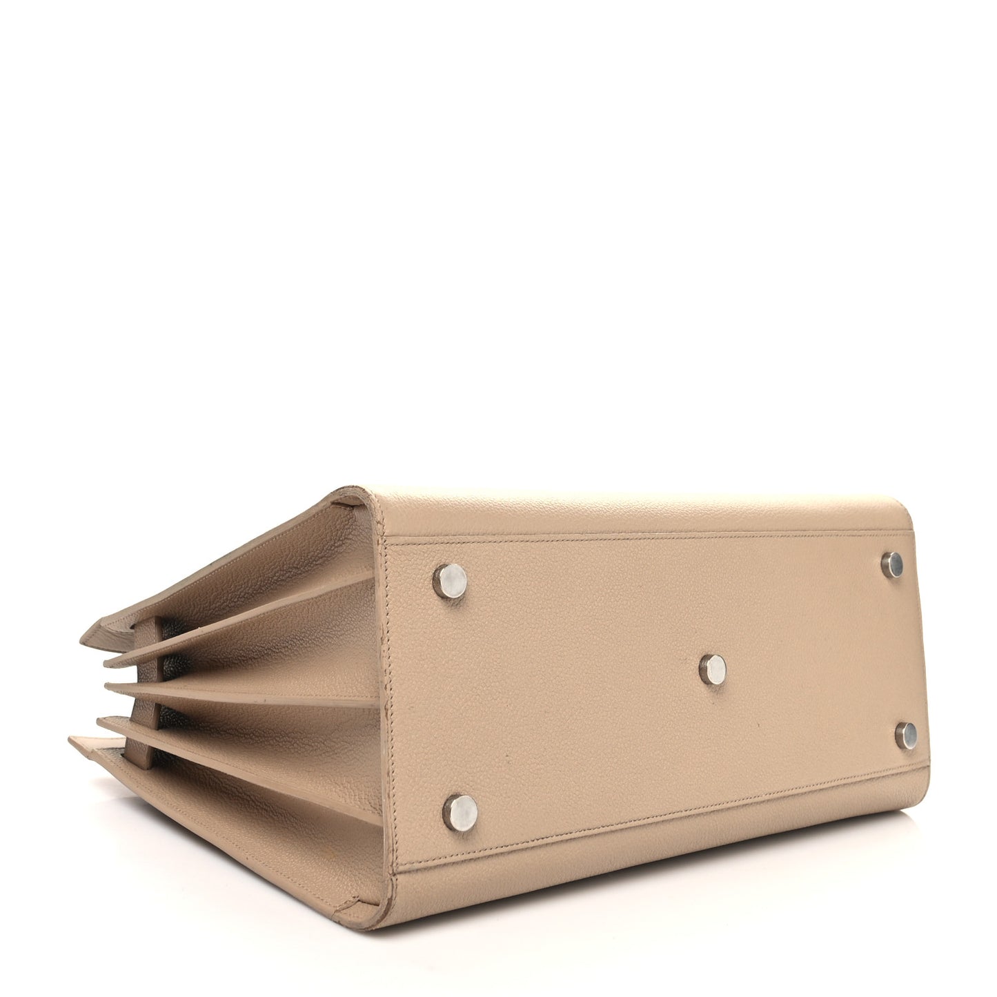 Grained Calfskin Small Sac De Jour Nude Powder
