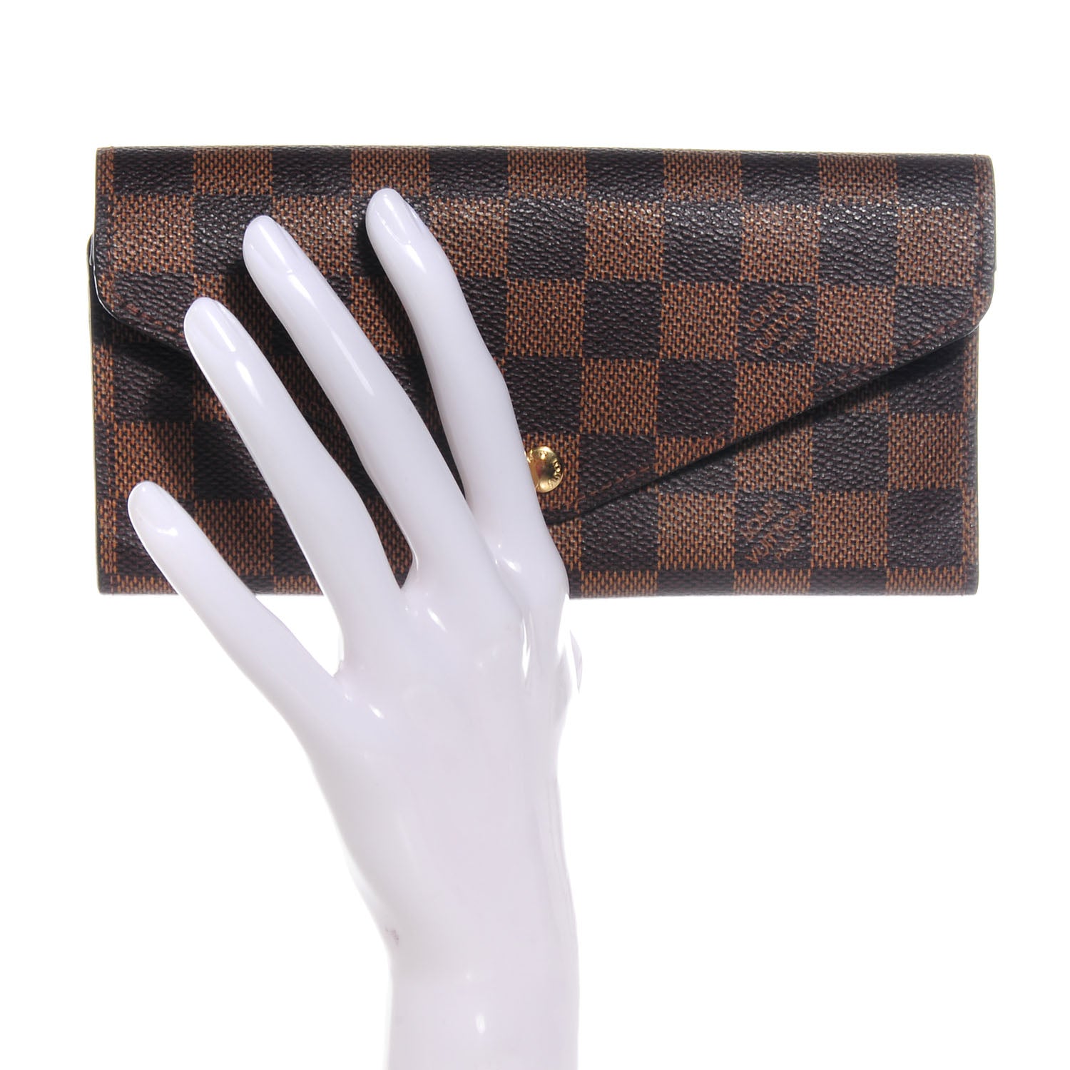 Louis Vuitton Damier Ebene Josephine Wallet 2 of 8