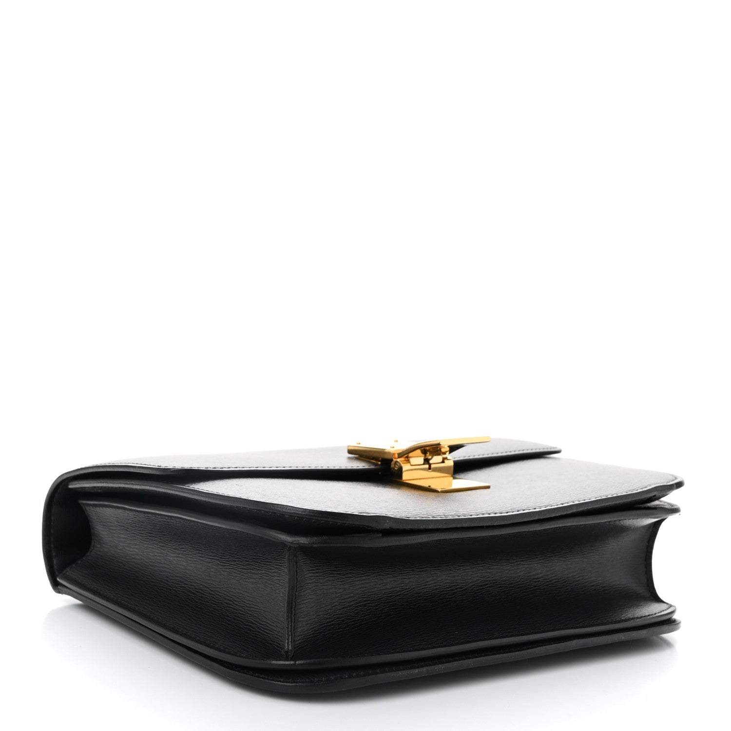 Celine Liege Calfskin Medium Classic Box Flap Bag Anthracite 4 of 10