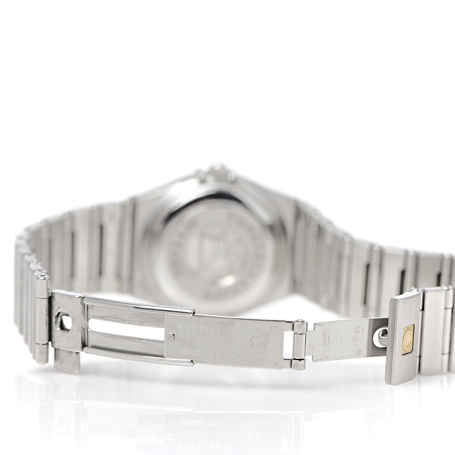 Stainless Steel Diamond Bezel Mother of Pearl 25mm Constellation Quartz Watch 1498.75.00