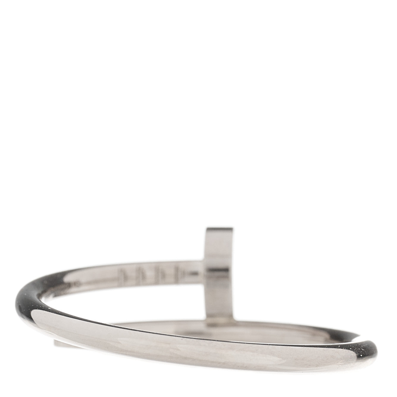 18K White Gold Small Juste Un Clou Ring 59 8.75