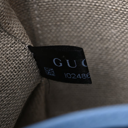 Gucci Microguccissima Mini Bree Messenger Bag Mineral Blue 8 of 8