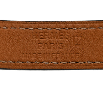 Hermes Shiny Alligator Kelly Double Tour Bracelet S Bleu Electrique 5 of 8