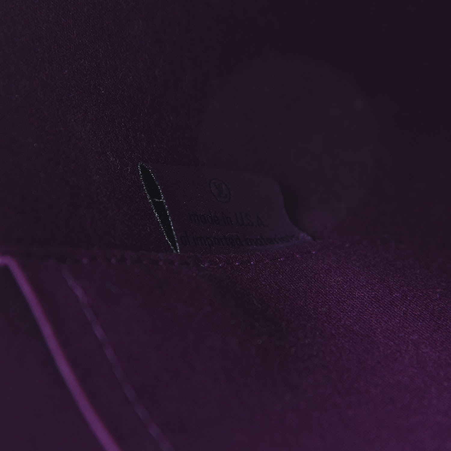 Louis Vuitton Vernis Alma MM Amethyste 9 of 13