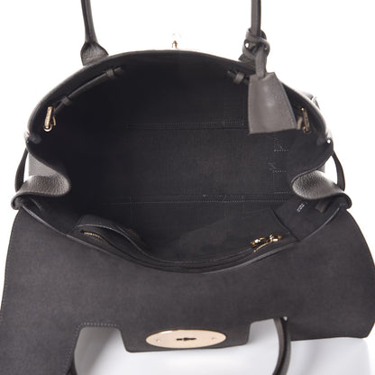 Mulberry Classic Grain Medium Bayswater Satchel Mole Grey 5 of 11