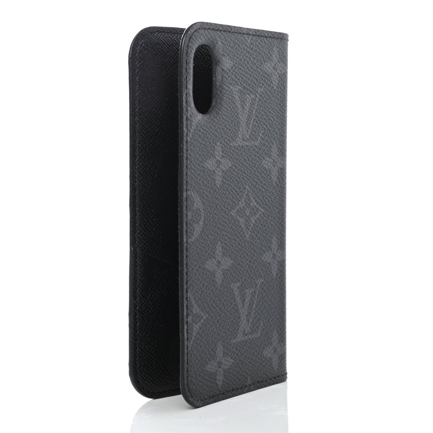 Louis Vuitton Monogram Eclipse iPhone X/XS Folio Case 2 of 4
