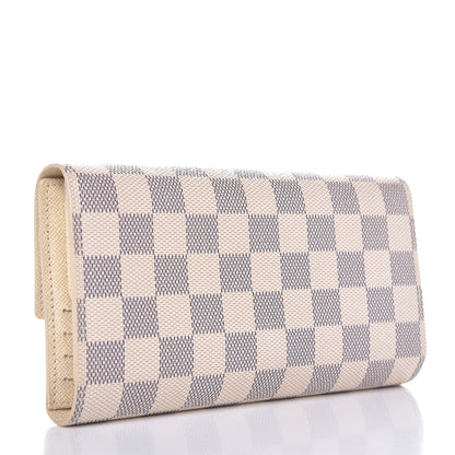Louis Vuitton Damier Azur Porte Tresor International Wallet 3 of 7